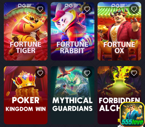 555love.com conquiste emocionante jogo